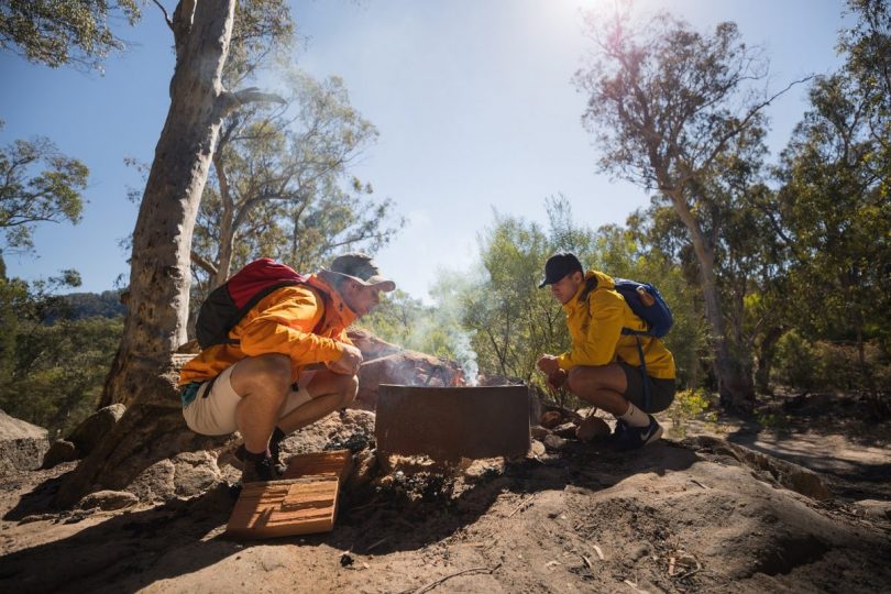 A camp fire ban has come into force along the South Coast of NSW. Photo: Daniel Tran, NSW OEH.