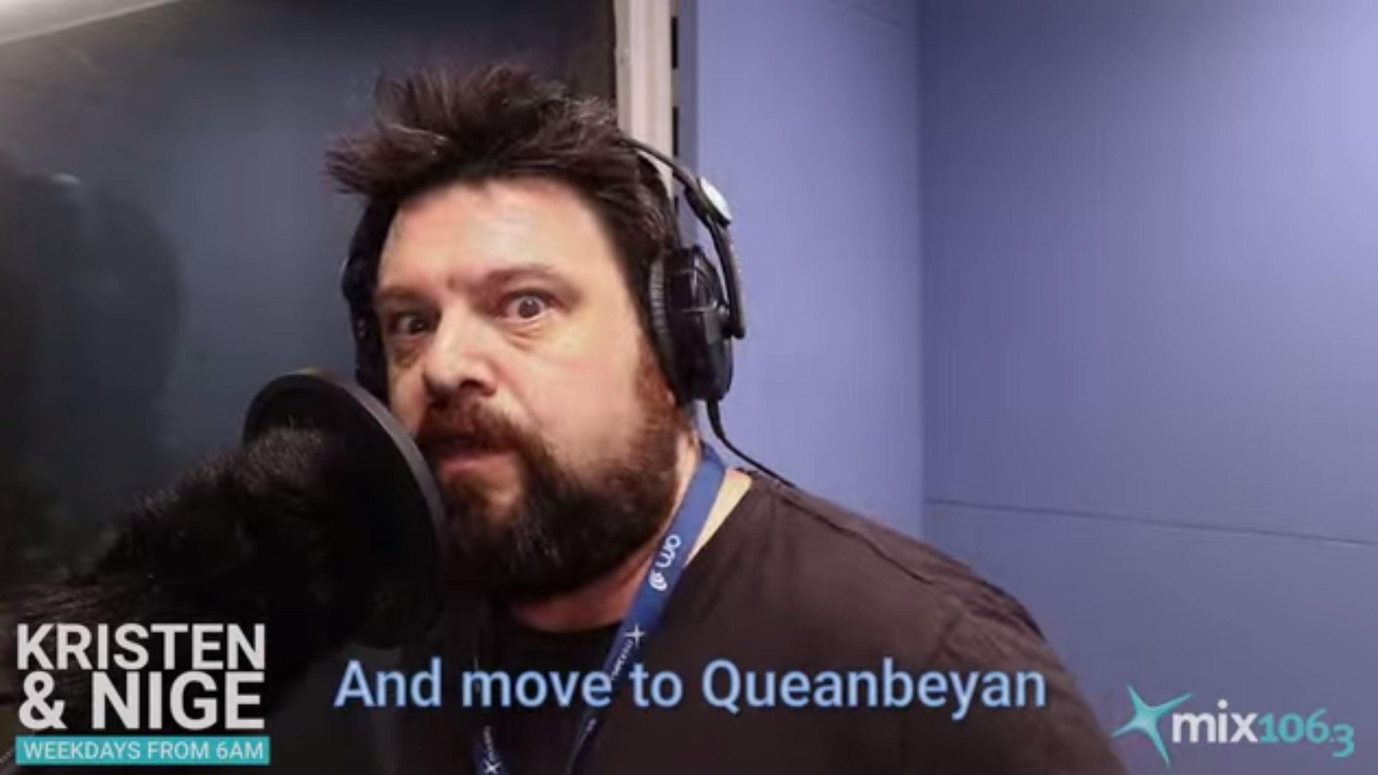 Radio crew give Queanbeyan something to sing about