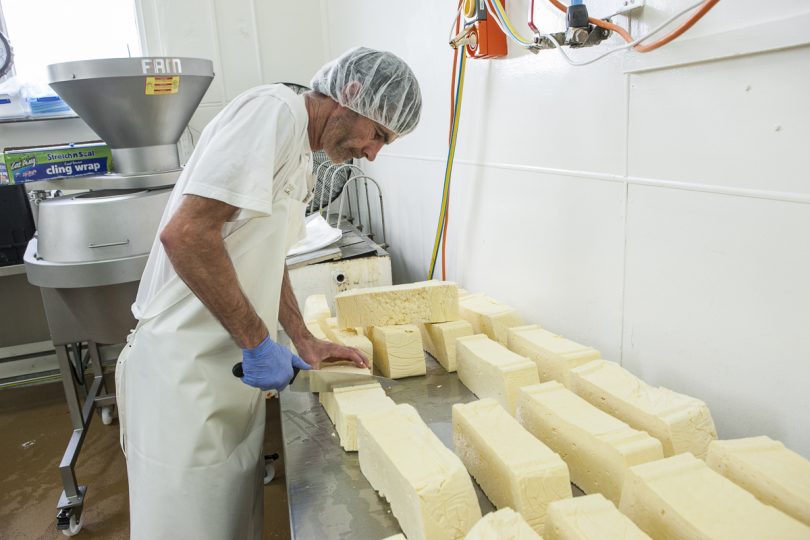 Cutting the Feta. A recent upgrade has expanded possibilities. Photo: Supplied