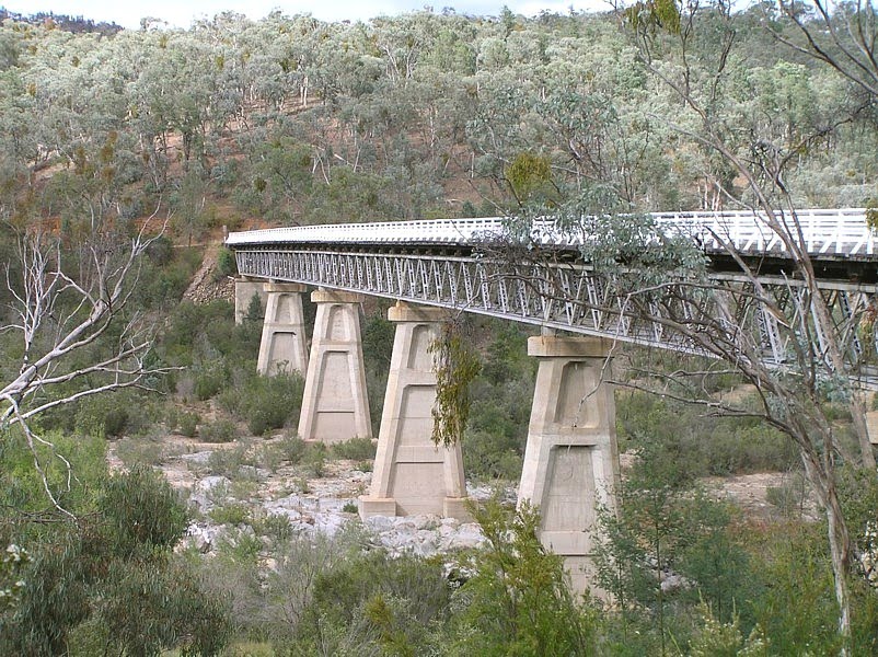 The area around Bonang and Tubbat is known for the iconic McKillops Bridge, built in the 1930's. Photo: Snowy River National Park Facebook.