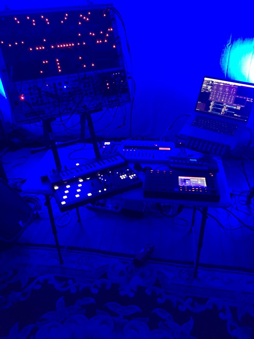 One of the amazing instrument set-ups you will see at Synth Surfers festival. Photo: Supplied.