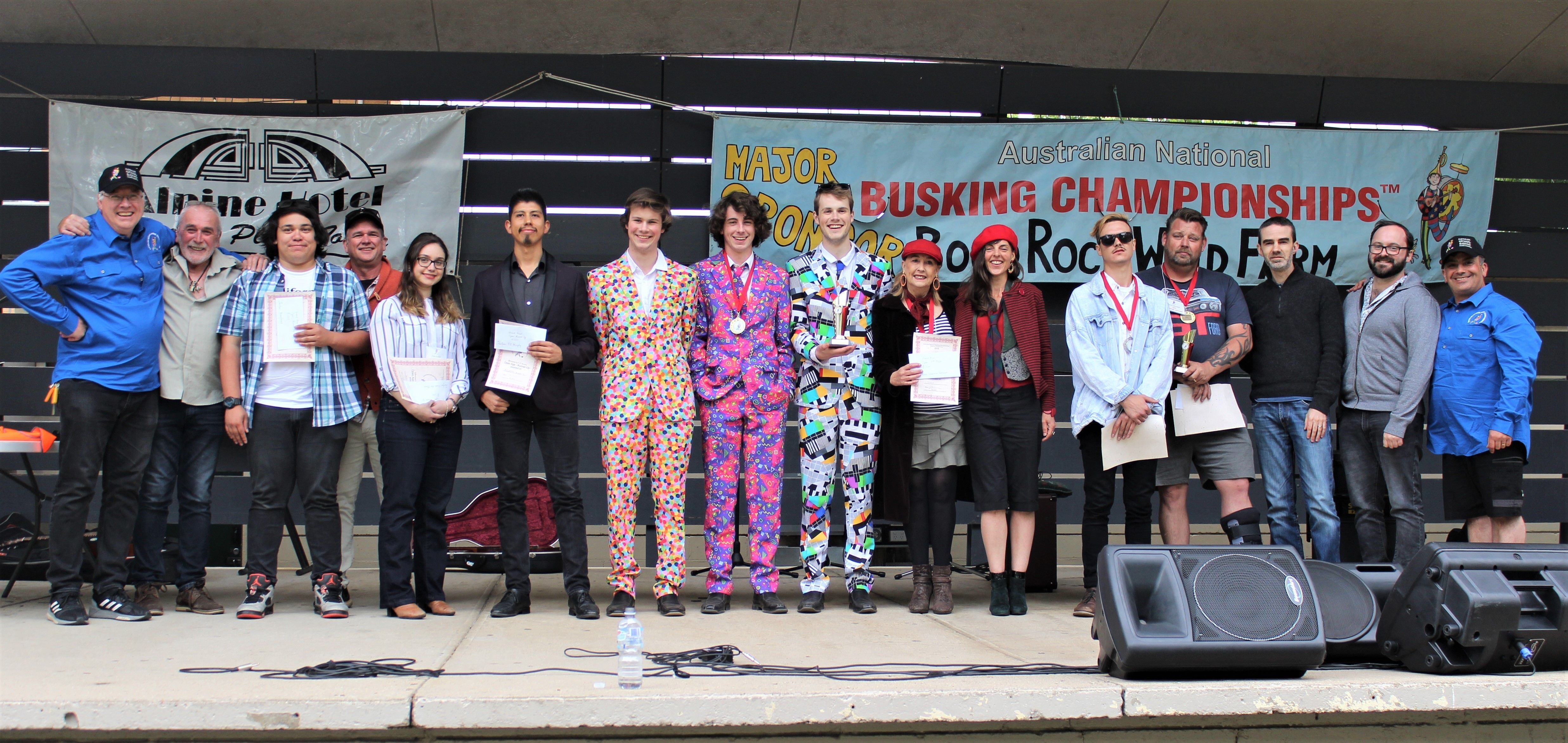 Nothing inadequate about national busking winners