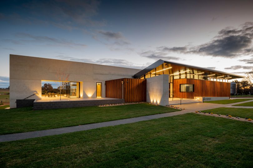 Exterior of Shaw Wines cellar door