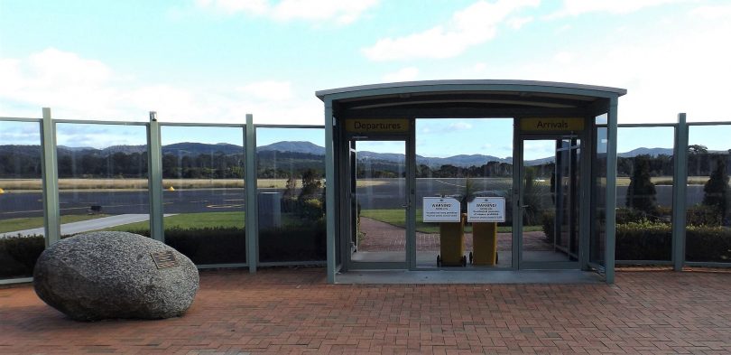 The recent terminal upgrade will be followed by a proposed runway extension. Photo: Fly Merimbula Airport. 