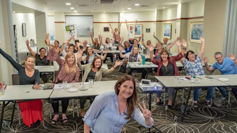 Zoe's popular S.H.E Change seminars teaches women to shift their 'have-to's' to 'choose-to's'. Photo: Supplied. 