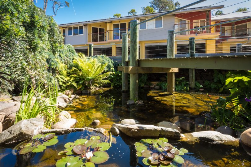 Surrounded by the sounds of water, Tathra Beach House. Photo: Supplied