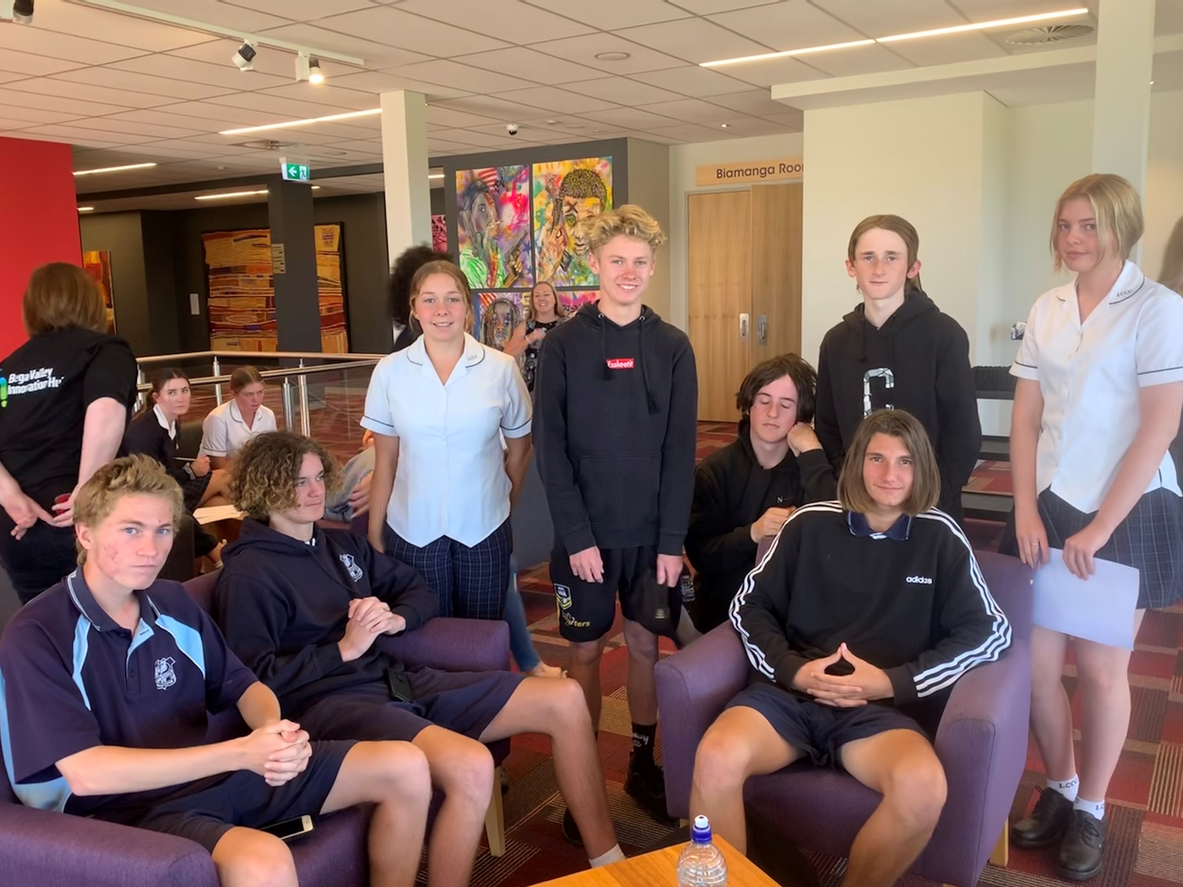 Bega Valley Year 10 students pitch solutions to real-world problems