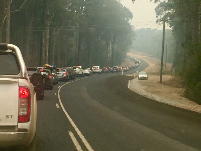 URGENT UPDATE for people from Bermagui to Bemboka: leave now