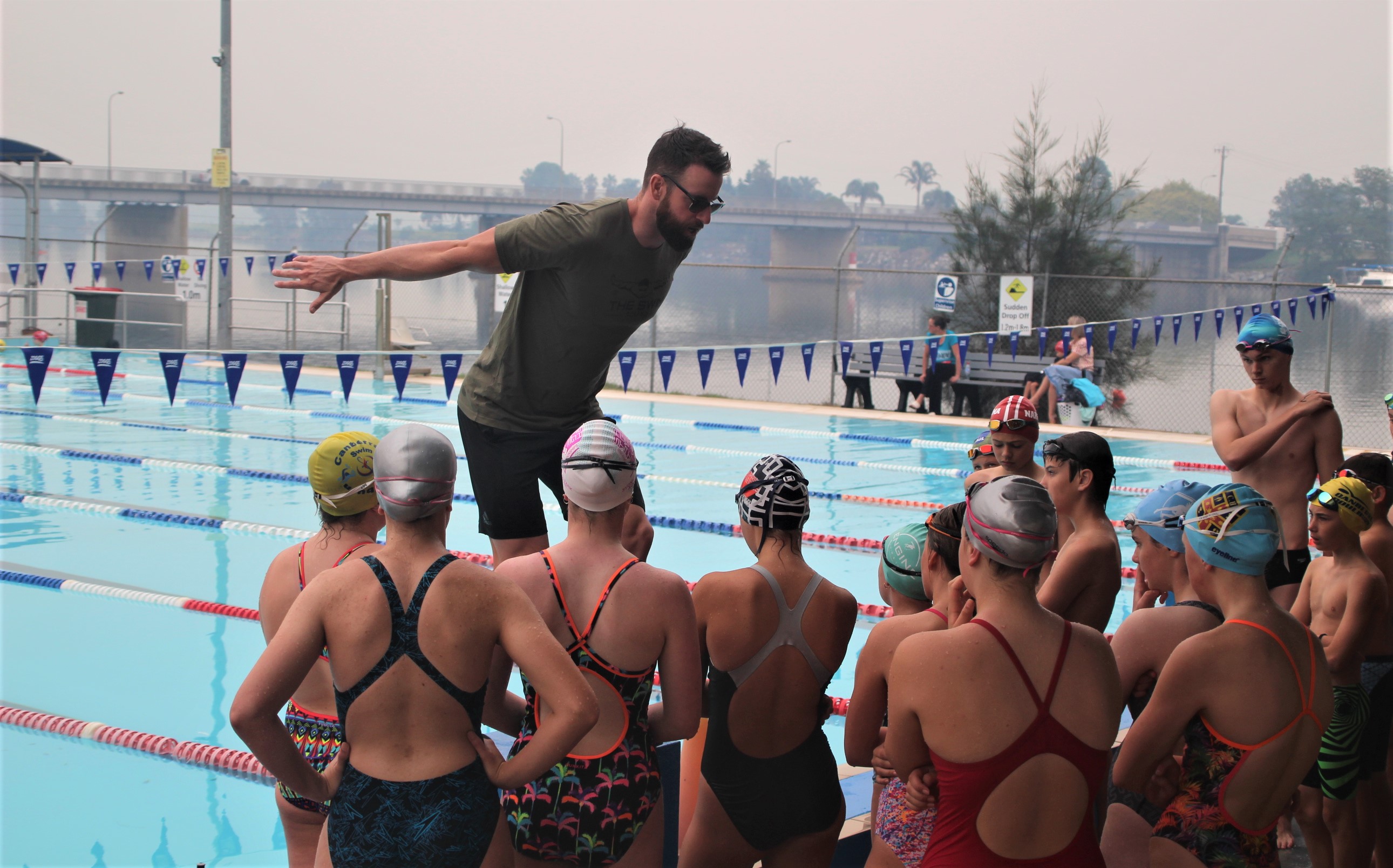 Olympic stars dive in to show support for young South Coast swimmers