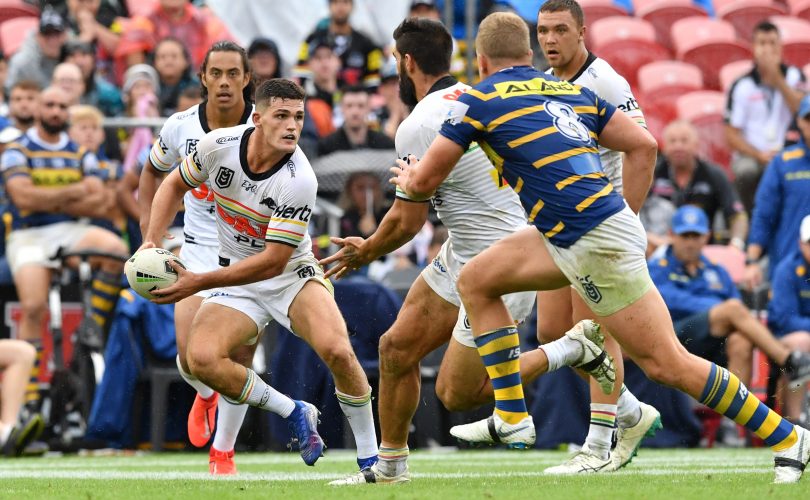 2019 NRL Round 01 - Penrith Panthers v Parramatta Eels, Panthers Stadium, 2019-03-17. Digital image by Grant Trouville � NRL Photos