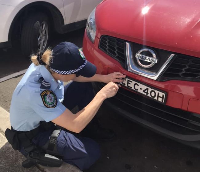 Number plate thefts prompt police warning