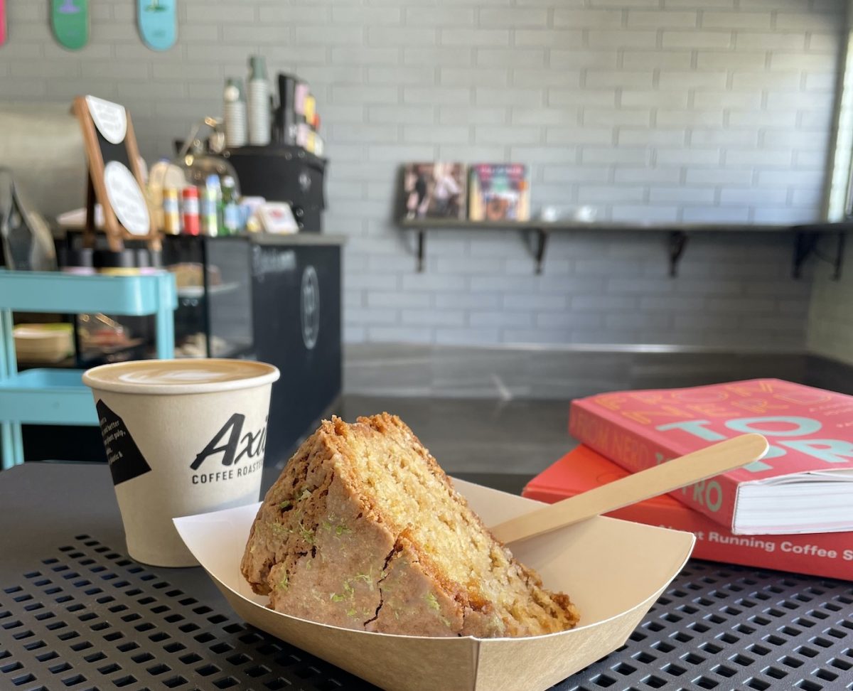 Pistachio's coffee is great, and so are the bakes. Photo: Lisa Herbert