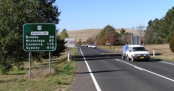 Traffic conditions change as part of Monaro Highway upgrades