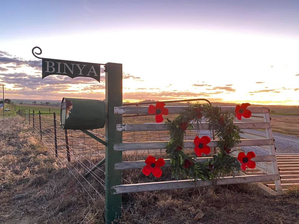 Poppies proliferate in Hilltops for Anzac Day