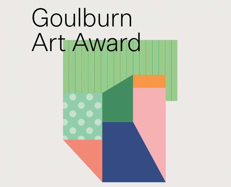 Goulburn Art Award logo.