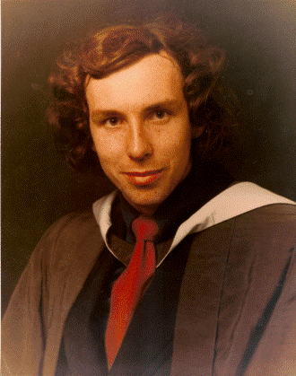 Keith graduating from the University of York