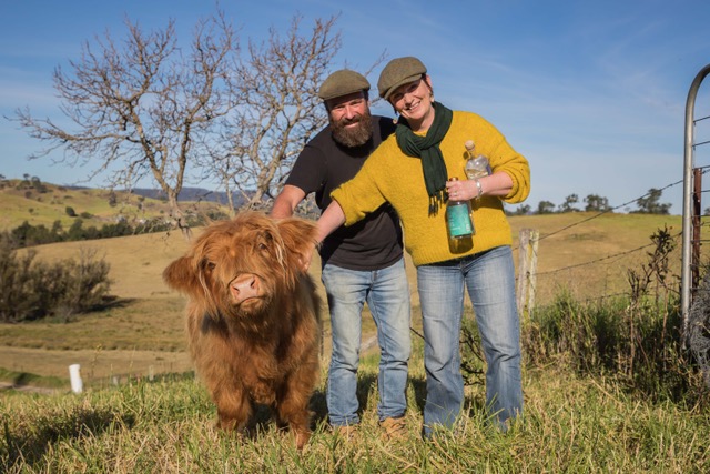 North of Eden distillery owners Gavin Hughes and Karen Touchie