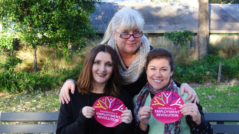 From left: Amy Kovaks, Kim Bush and Rhonnie South.