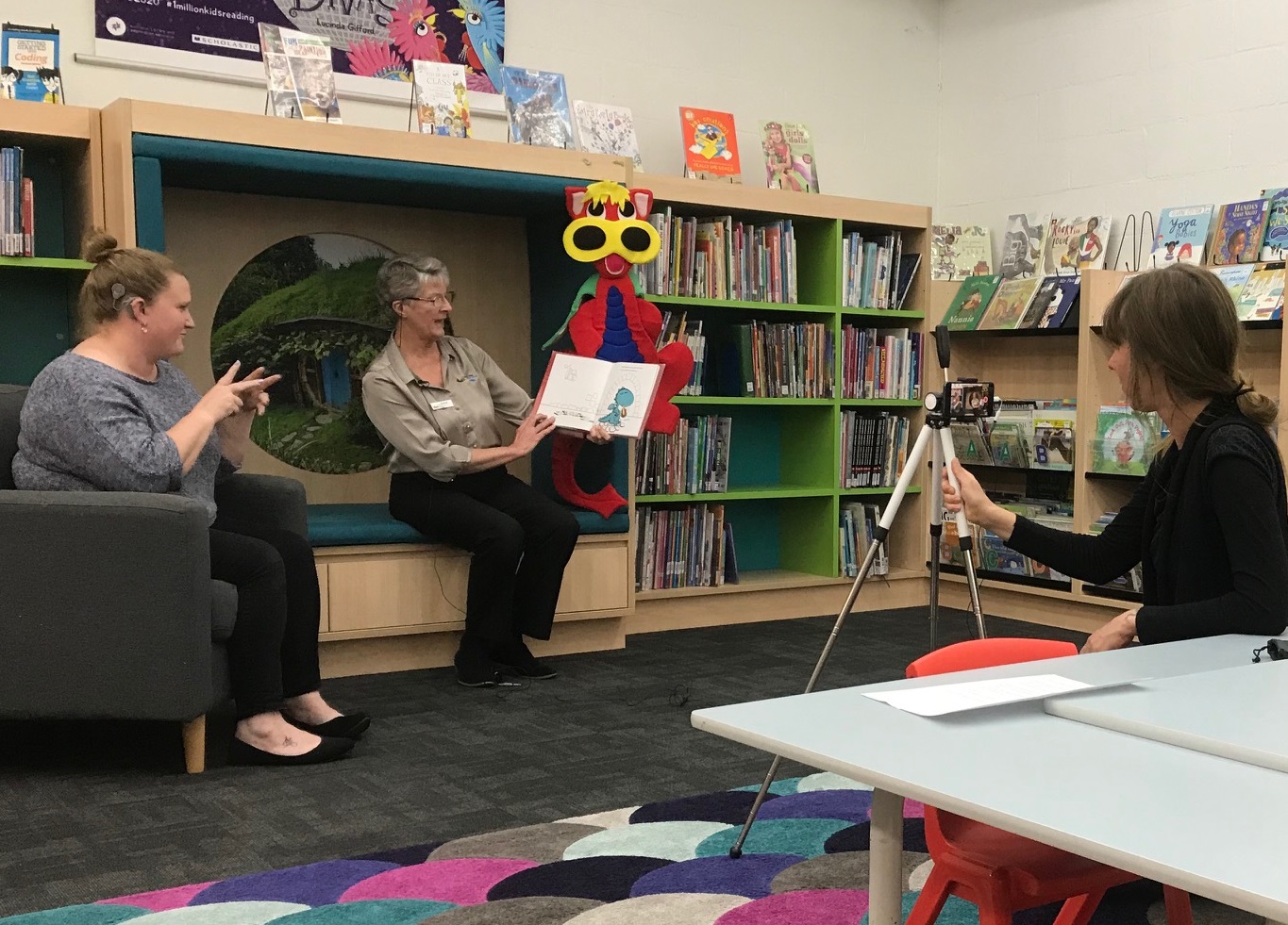 Auslan brings stories to life for all kids at Bega Valley Shire Library
