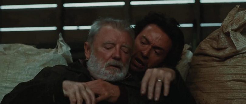 Max Cullen with Hugh Jackman in X-Men Origins: Wolverine.