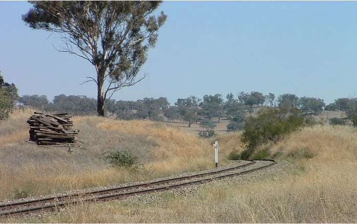 Railway line near Maimuru.