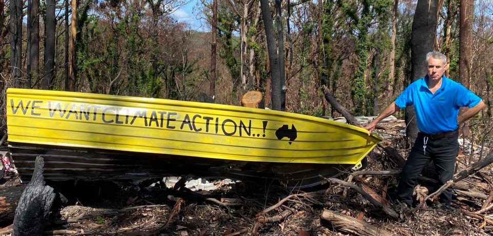 climate action boat Rosedale