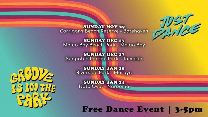 Groove is in the Park program dates.