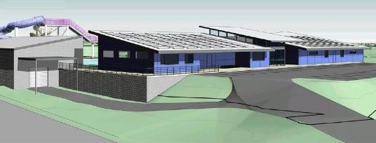 Concept plan for Bega War Memorial Pool upgrade.