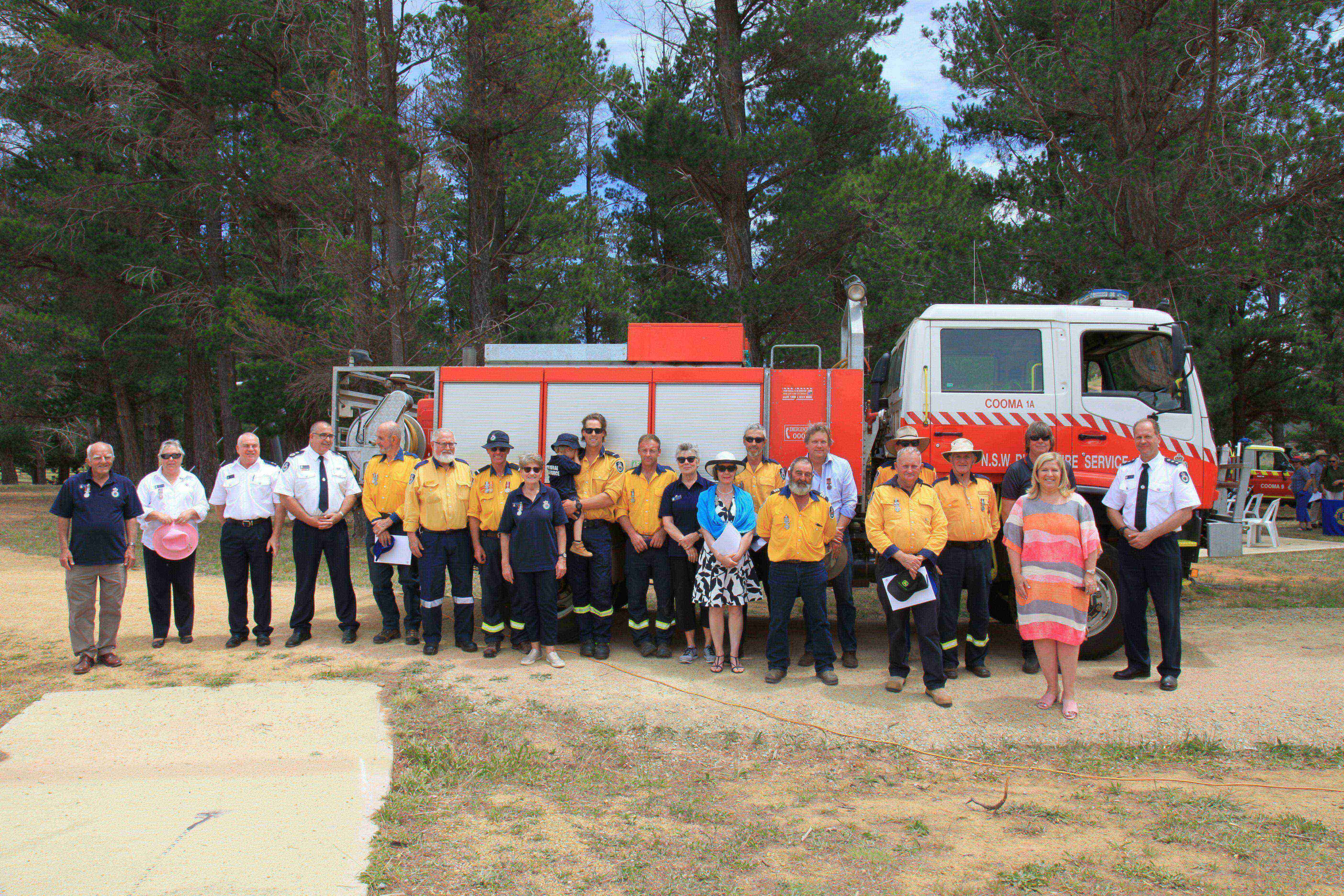 Honours flow for Cooma firefighters as season's preparation continues