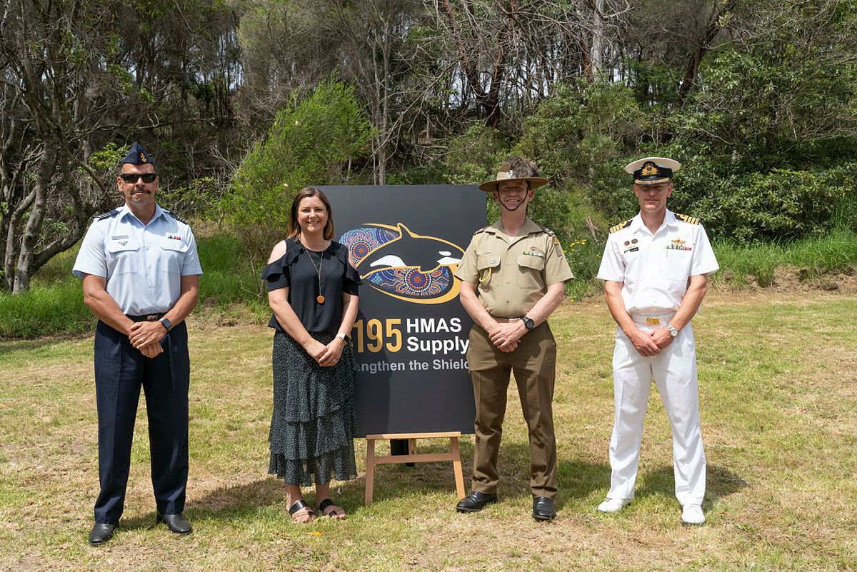 New home for HMAS Supply at the Port of Eden