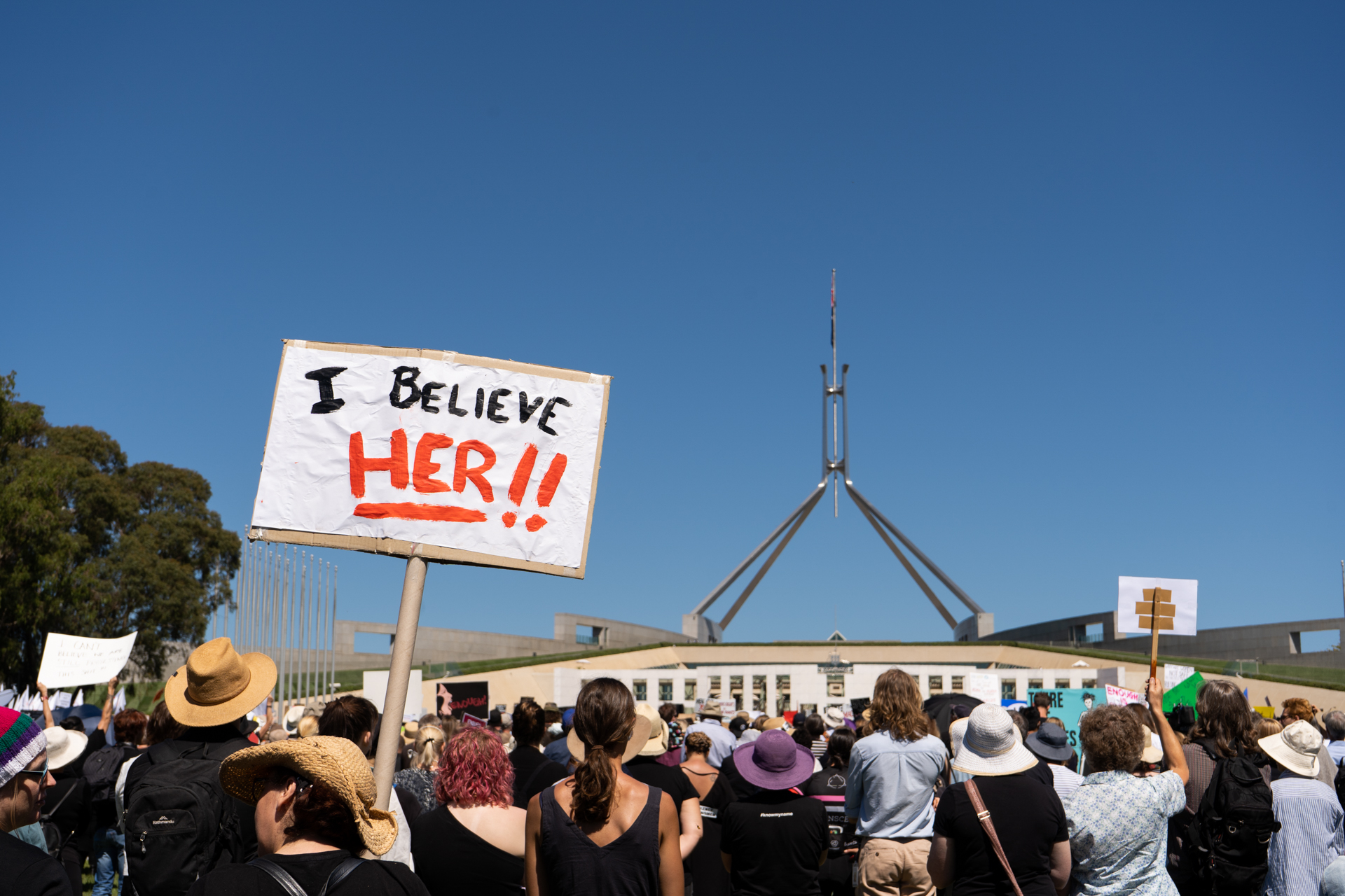 Thousands of protestors gather around Australia to demand an end to gendered violence