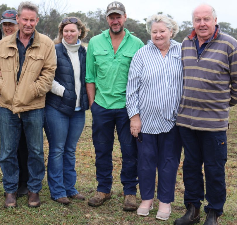 Group of landholders affected by HumeLink project