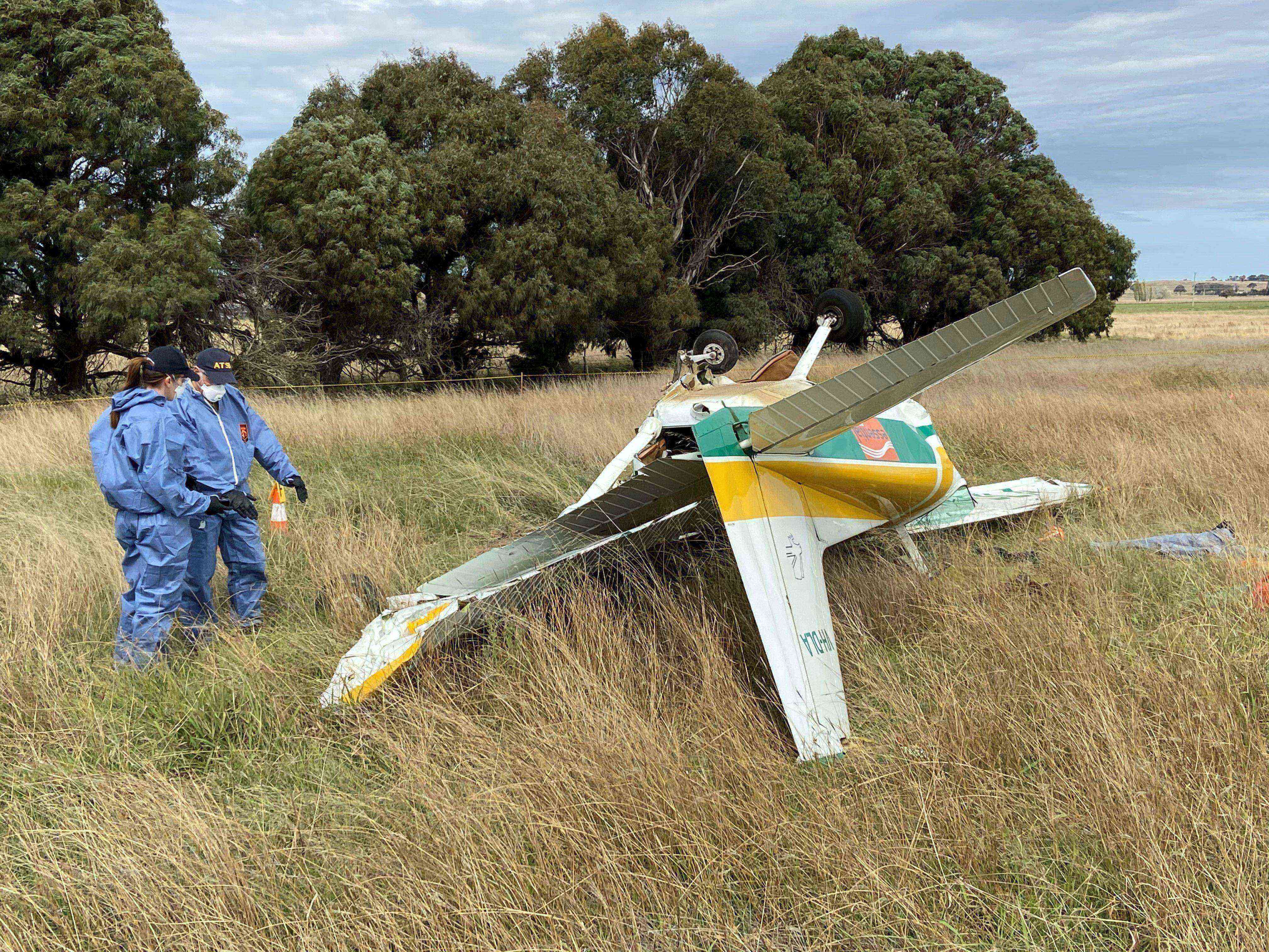 Plane went into spin before crashing nose first, says ATSB report