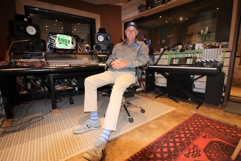 Stephen Lindsay at Old Binda Road Recording Studio