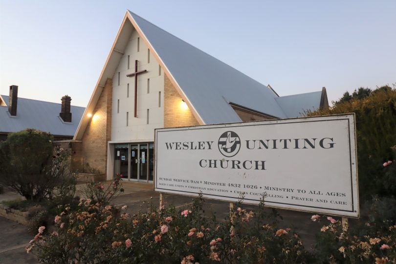 Exterior of Wesley Uniting Church in Crookwell