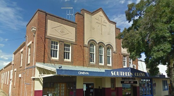 Exterior of Southern Cross Cinema in Young