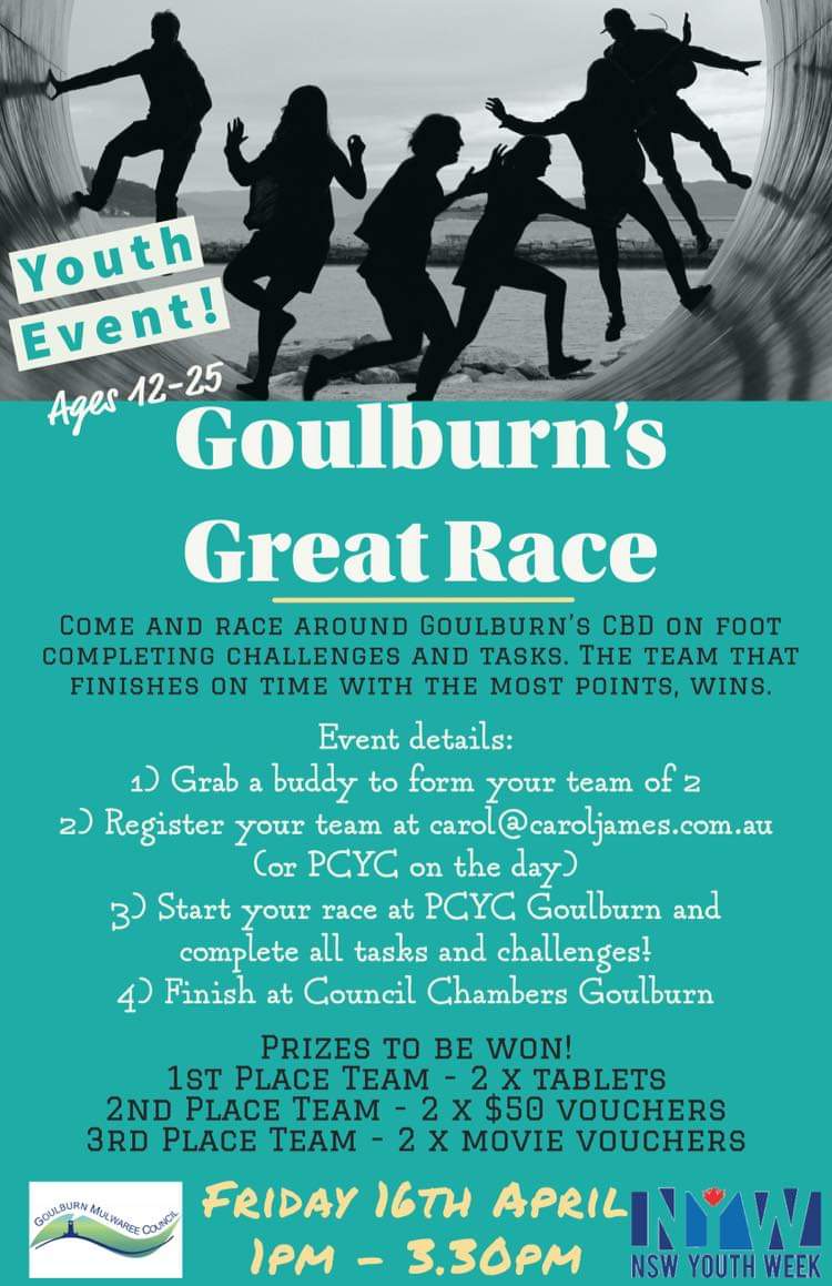 Goulburn's Great Race banner