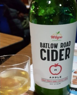 Bottle of Batlow Road Cider
