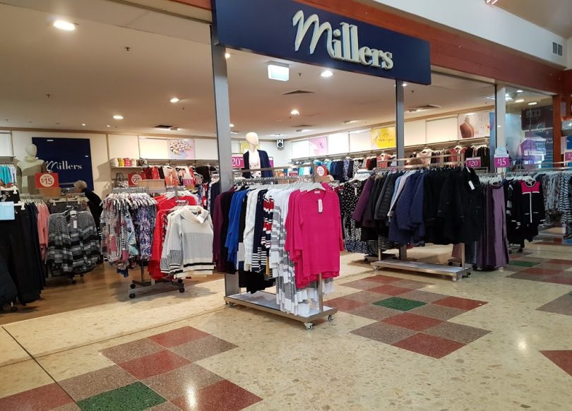 Millers store at Goulburn Marketplace