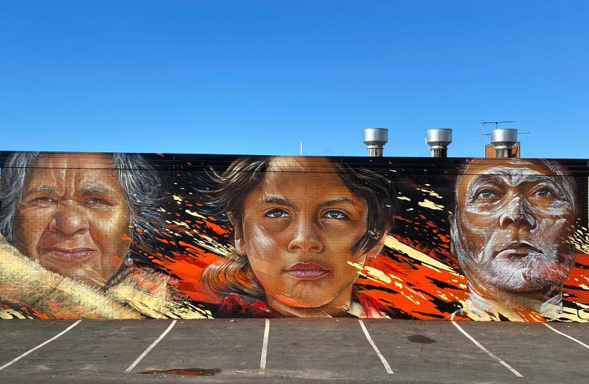 Mixed response as mural 'tribute' unveiled in Batemans Bay