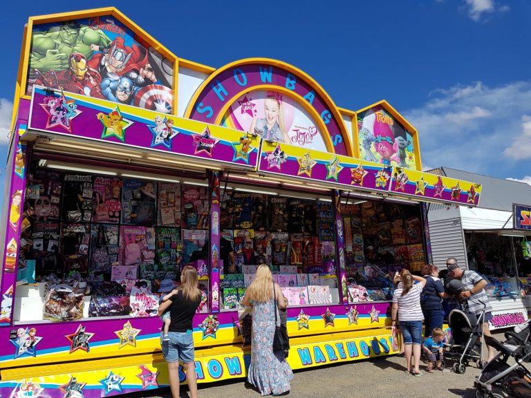 Sideshow alley in Goulburn