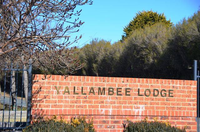 Yallambee Lodge sign