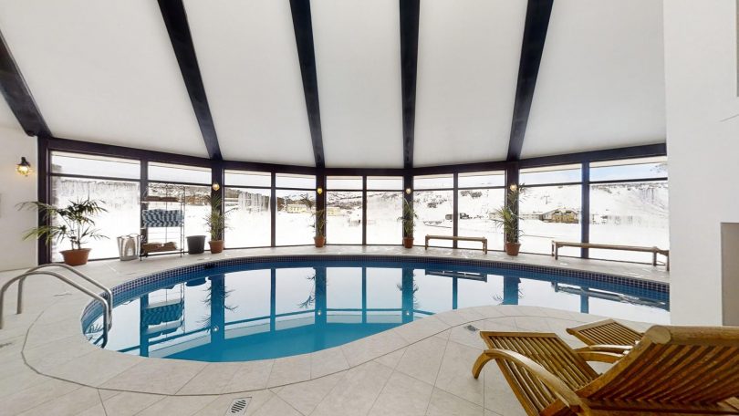 Indoor pool at Marritz Hotel