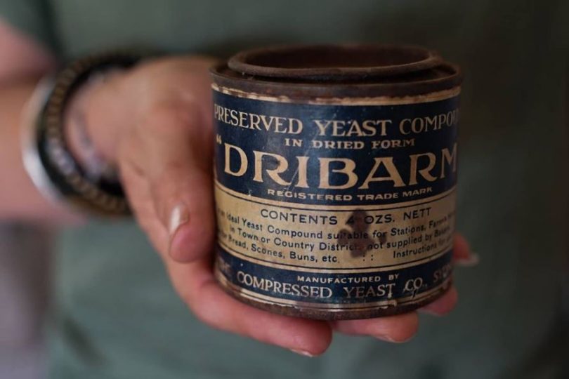 Yeast tin from 1943