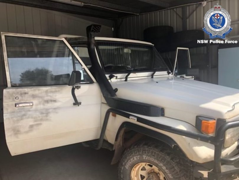 Stolen ute