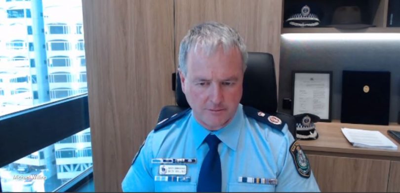 Assistant commissioner of NSW Police Michael Willing