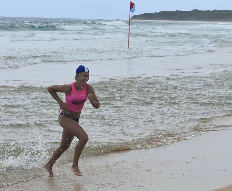 Darcy competes and volunteers with the Moruya Surf Life Saving Club.