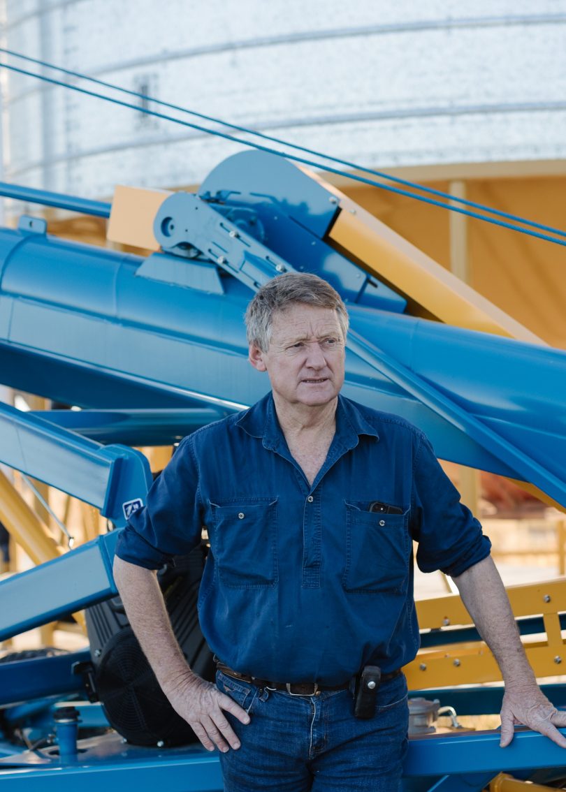 NSW Farmers’ Grains Committee chair Matthew Madden