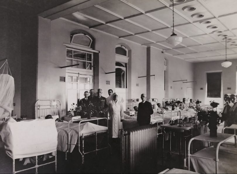 Soldiers at Goulburn Base Hospital in 1930s
