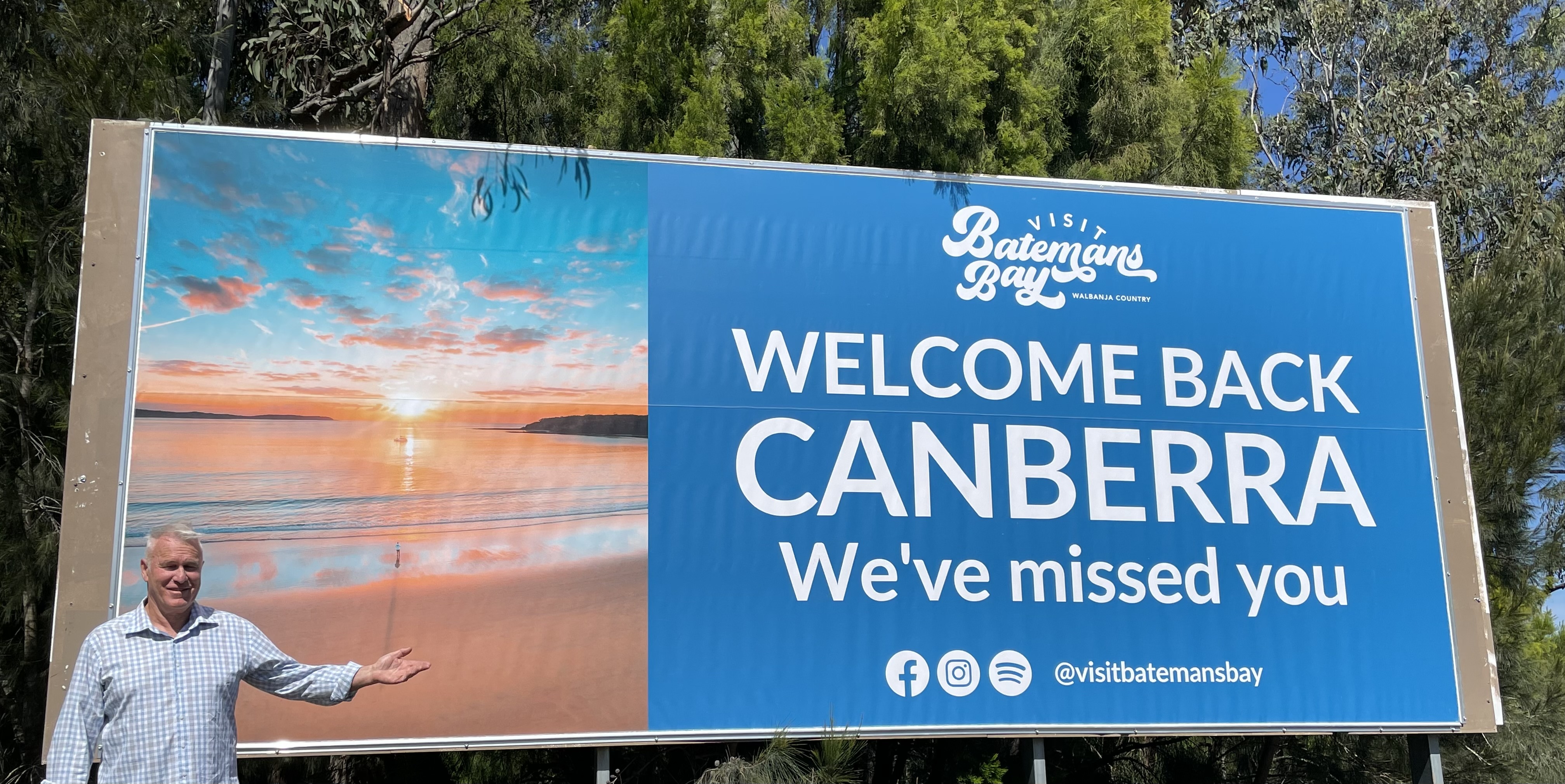 Batemans Bay, Braidwood open their arms to returning Canberrans